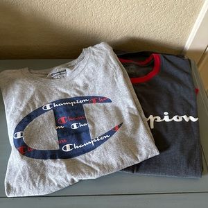Champion men’s medium tees